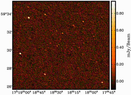 deep 610-MHz image